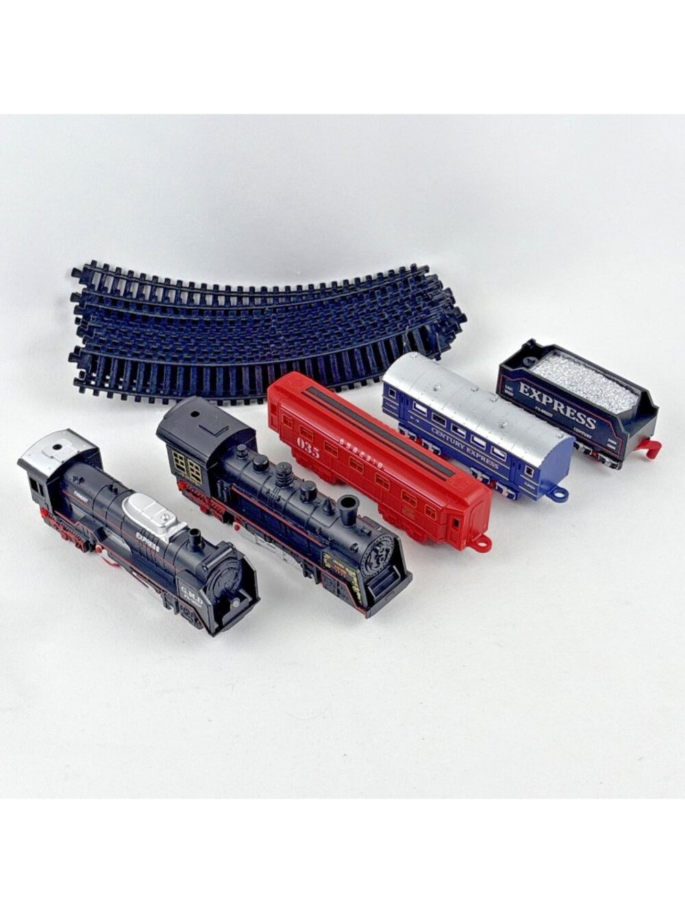 GMD G.M.D. FX-06237 Locomotive Engine Train X-D-1833 Cars Track Tested Works
